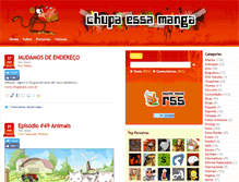 Tablet Screenshot of chupaessamanga.com